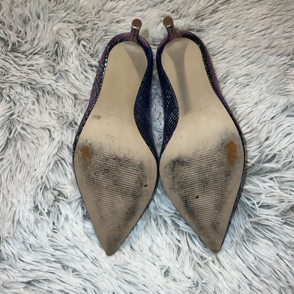 Steve Madden Chromorphous Snakeskin Heels - Picture 8 of 11